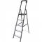 Escada em alum�nio 5 degraus, 150 kg, ESC0025 BOTAFOGO