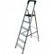 Escada em Alum�nio 6 degraus, 150 kg, ESC0026 BOTAFOGO