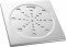 Grelha/Tampa para ralo 100,0 mm, quadrado, em a�o inox, com fecho, 291813, BLUKIT