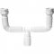 Sif�o sanfonado duplo, DN 50/48/40, 720 mm, 861, KRONA