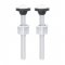Kit de parafusos fixadores para caixa acoplada, 2 unidades, 1244 ROCO